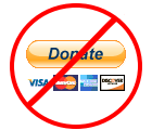 PayPal donation button